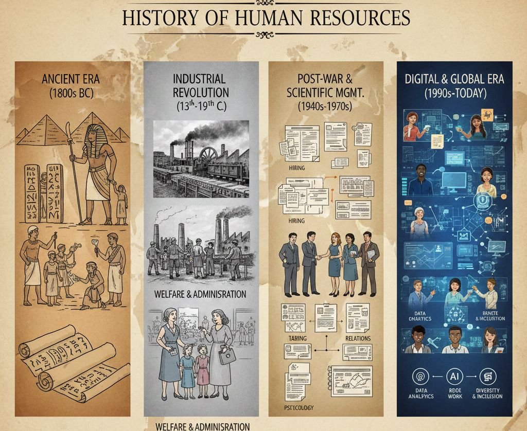 History of Human Resources