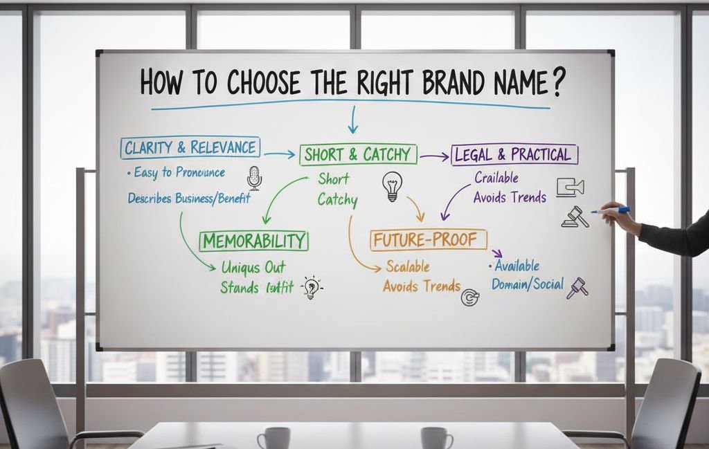 How to Choose the Right Brand Name?