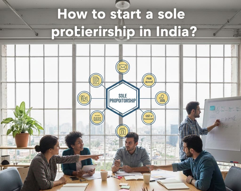 भारत में एकल स्वामित्व कैसे शुरू करें?