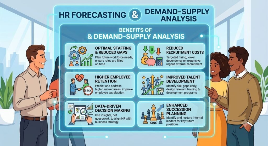 Benefits of HR Forecasting and Demand-Supply Analysis