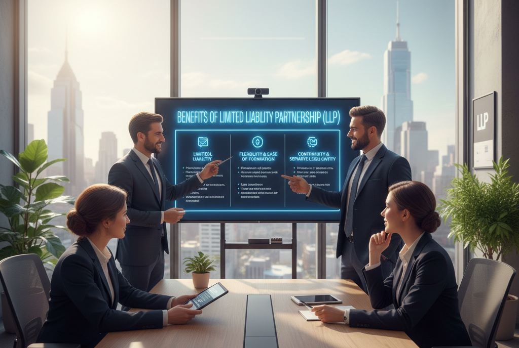 Benefits of Limited Liability Partnership (LLP)
