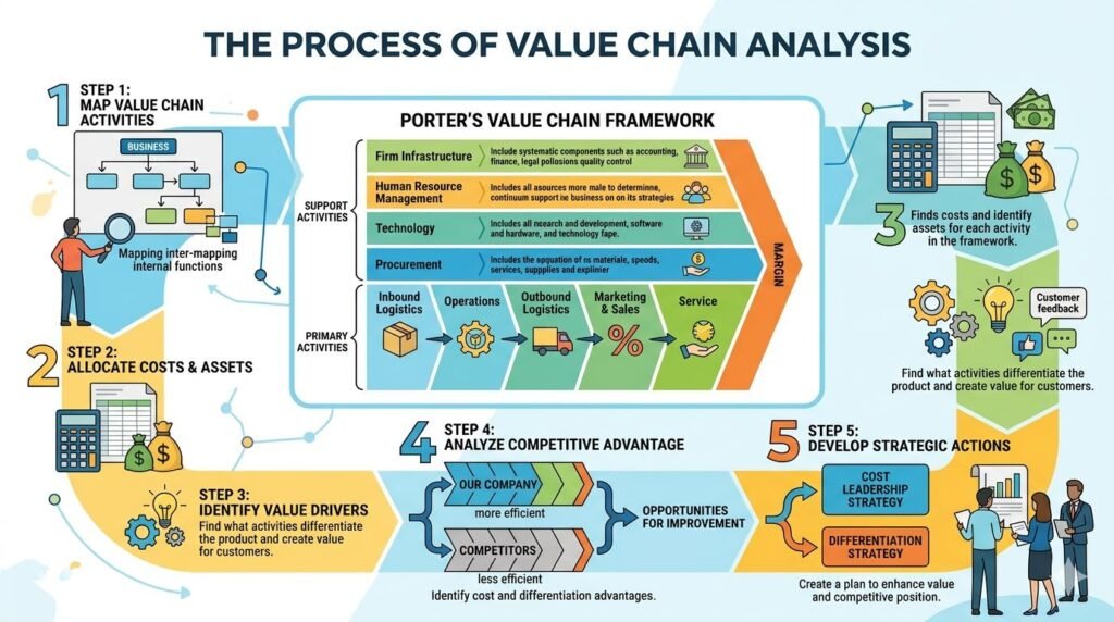 The Process of Value Chain Analysis