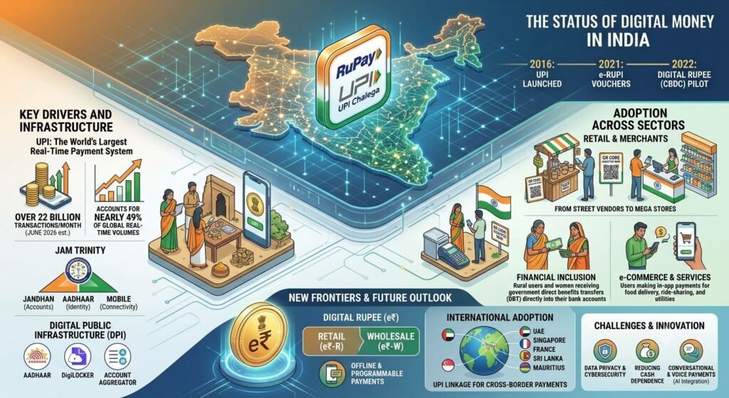 The Status of Digital Money in India
